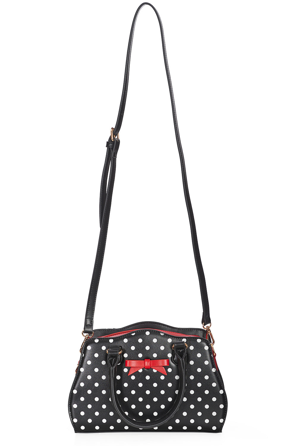 Poppy Polka Handbag by Banned