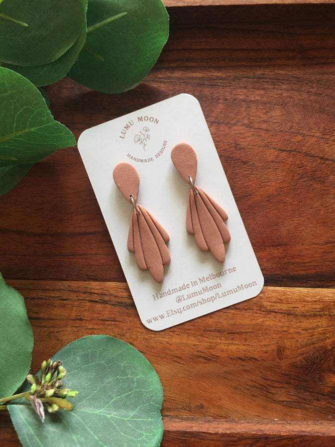 Lucia Art Deco Earrings by Lumu Moon