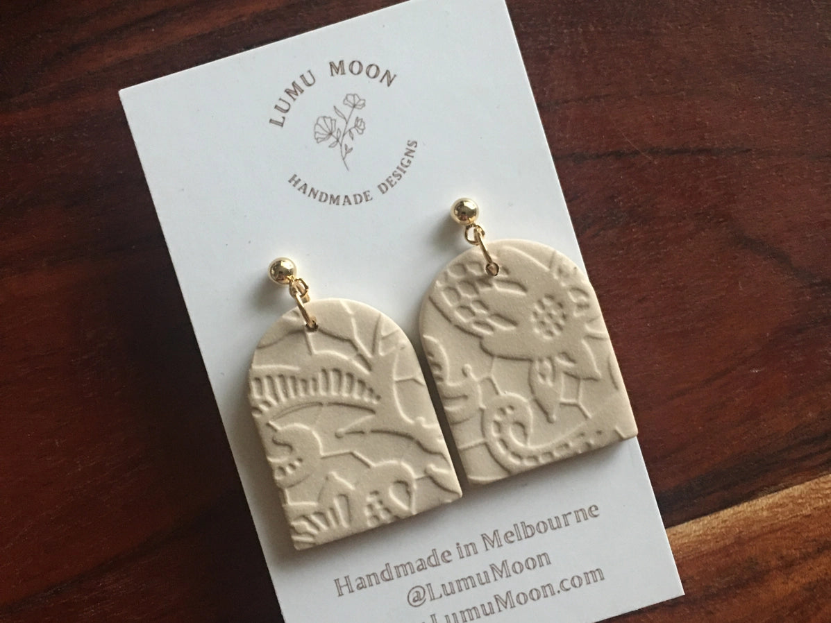 Lace Arch Earrings by Lumu Moon