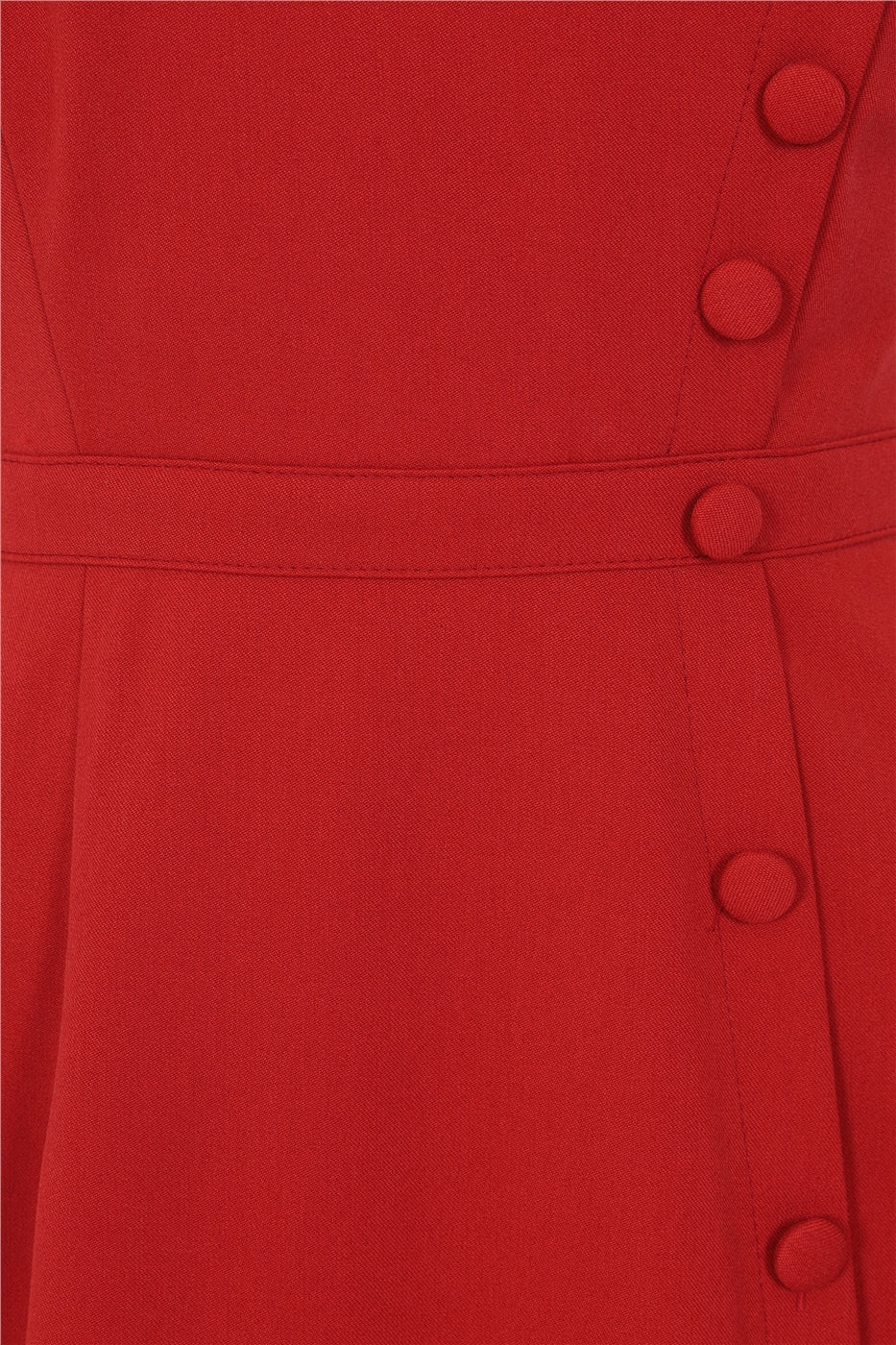 Close Up of the buttons and waist band details