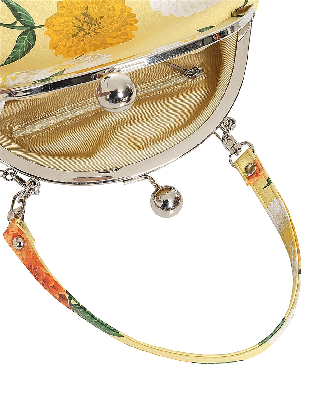 Elegant Sunny Floral Daytime Bag by Collectif