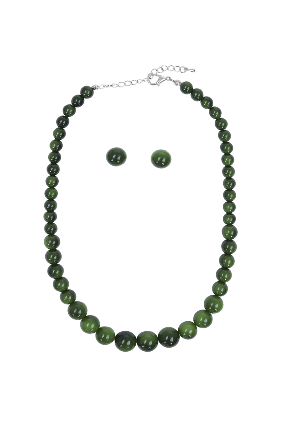 Natalie Bead Necklace Set by Collectif