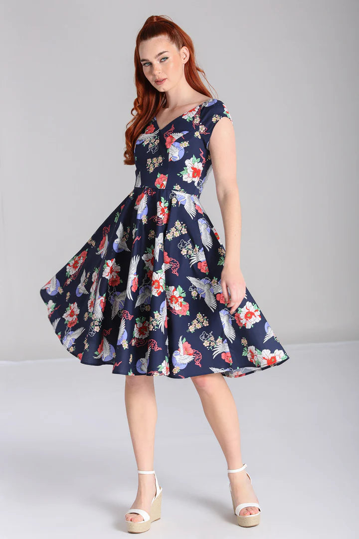 Misa 50s Swing Dress by Hell Bunny Lemonie Boutique Misa 50s Swing Dress by Hell Bunny Lemonie Boutique