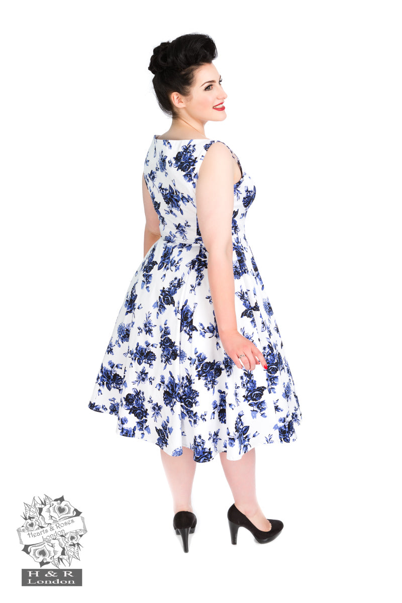 Rosacea 50s Swing Dress by Hearts and Roses