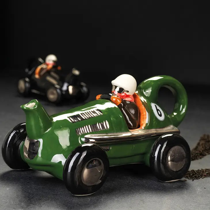 Racing Car Teapot by Carters of Suffolk