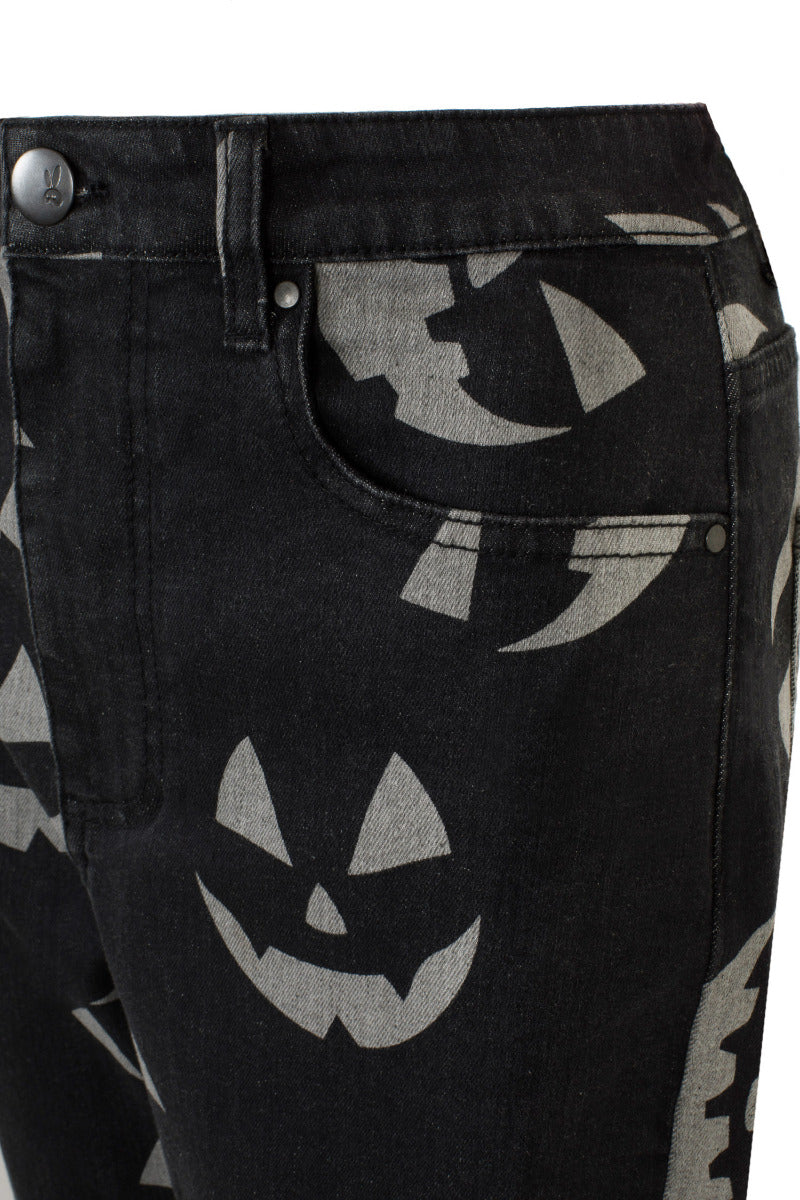 Jack-O-Lantern Jeans från Hell Bunny