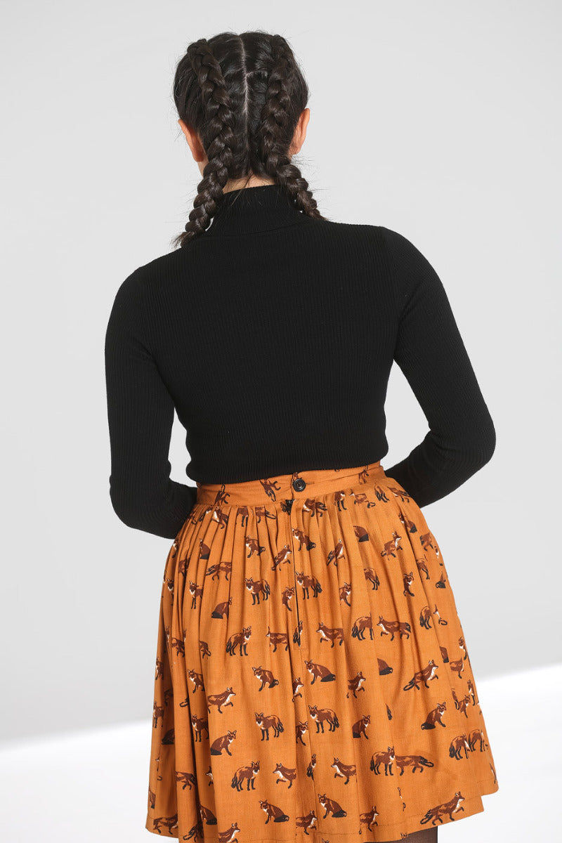 Spiros topp i svart från Hell Bunny