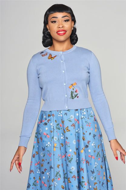 Jessie Butterfly Field Cardigan by Collectif