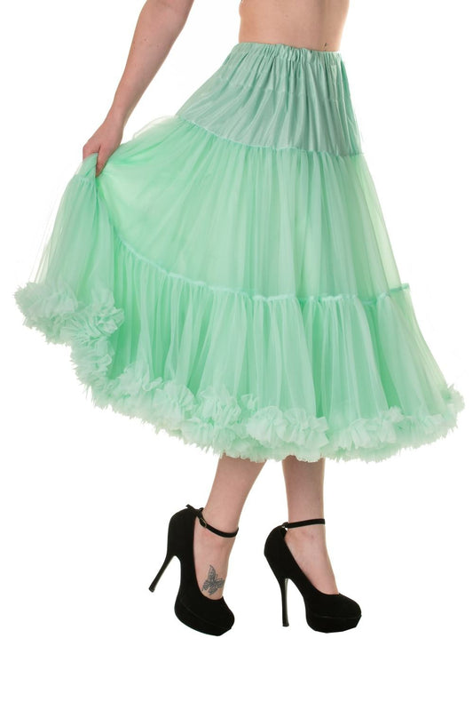 Lifeforms Petticoat in Mint Green by Banned