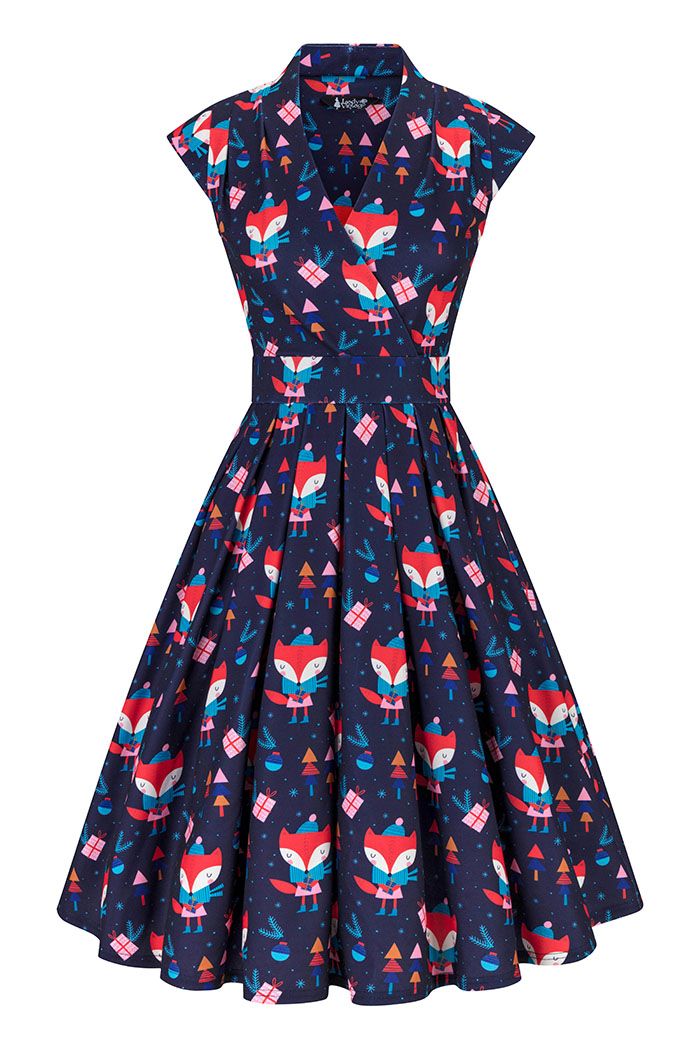 Lady Vintage Eva Dress | Vintage Fit & Flare Dress UK Lemonie Boutique Lady Vintage Eva Dress | Vintage Fit & Flare Dress UK Lemonie Boutique
