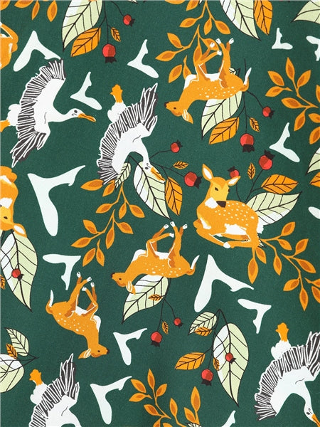 Peta Wild Berry Fields Gungklänning från Collectif