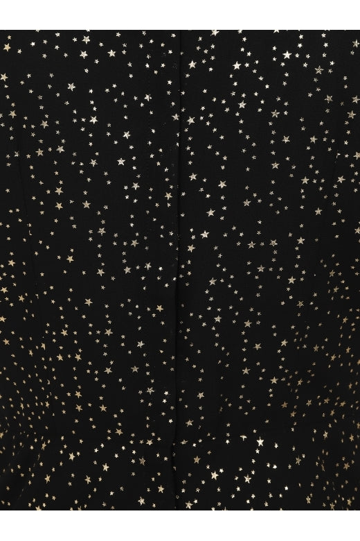 Evelina Little Stars Swing Dress by Collectif