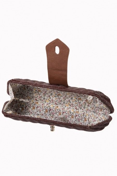 Lizzie Rattan Clutch by Banned