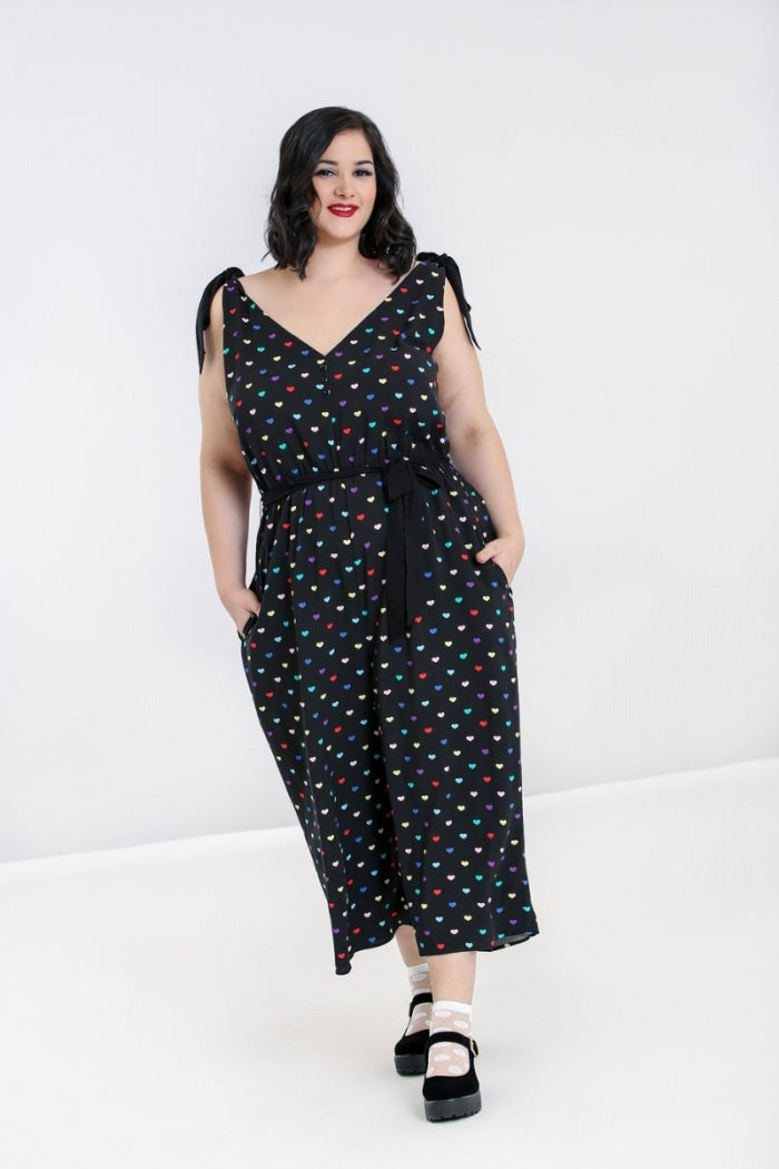 True Love Jumpsuit från Hell Bunny