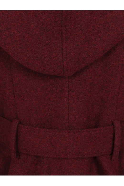 Everleigh Hooded Skater Coat by Collectif