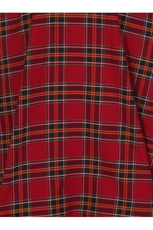 Suzanne Berry Check Swing Dress by Collectif