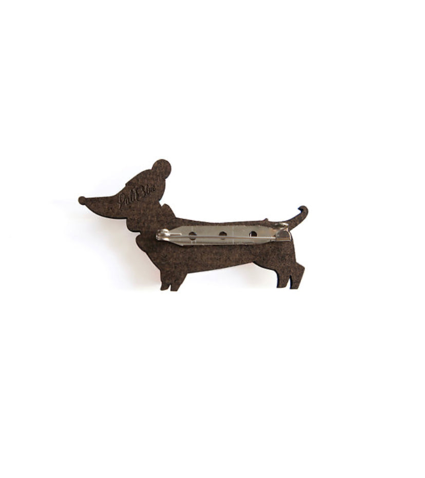 Daschund Brooch by Laliblue