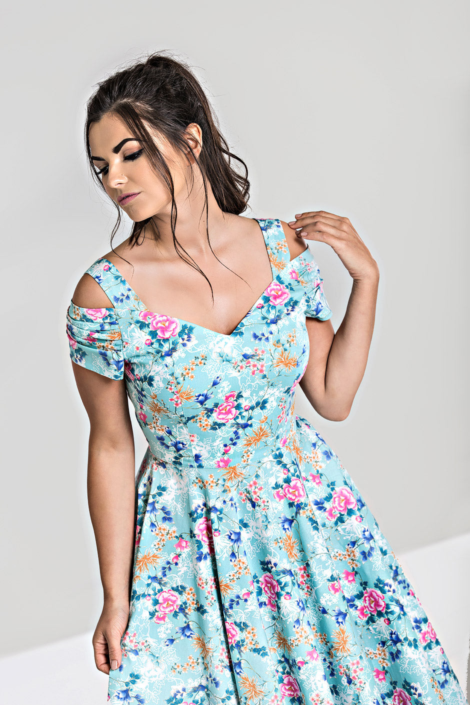 Yoko 50s Dress by Hell Bunny