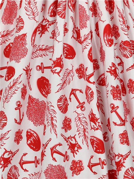 Kiana Sea Shore Swing Dress från Collectif