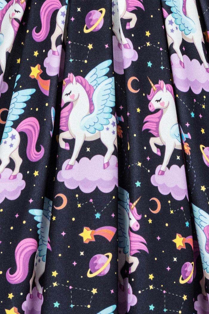 Unicorn Rainbow Candy Eva Klänning från Lady Vintage