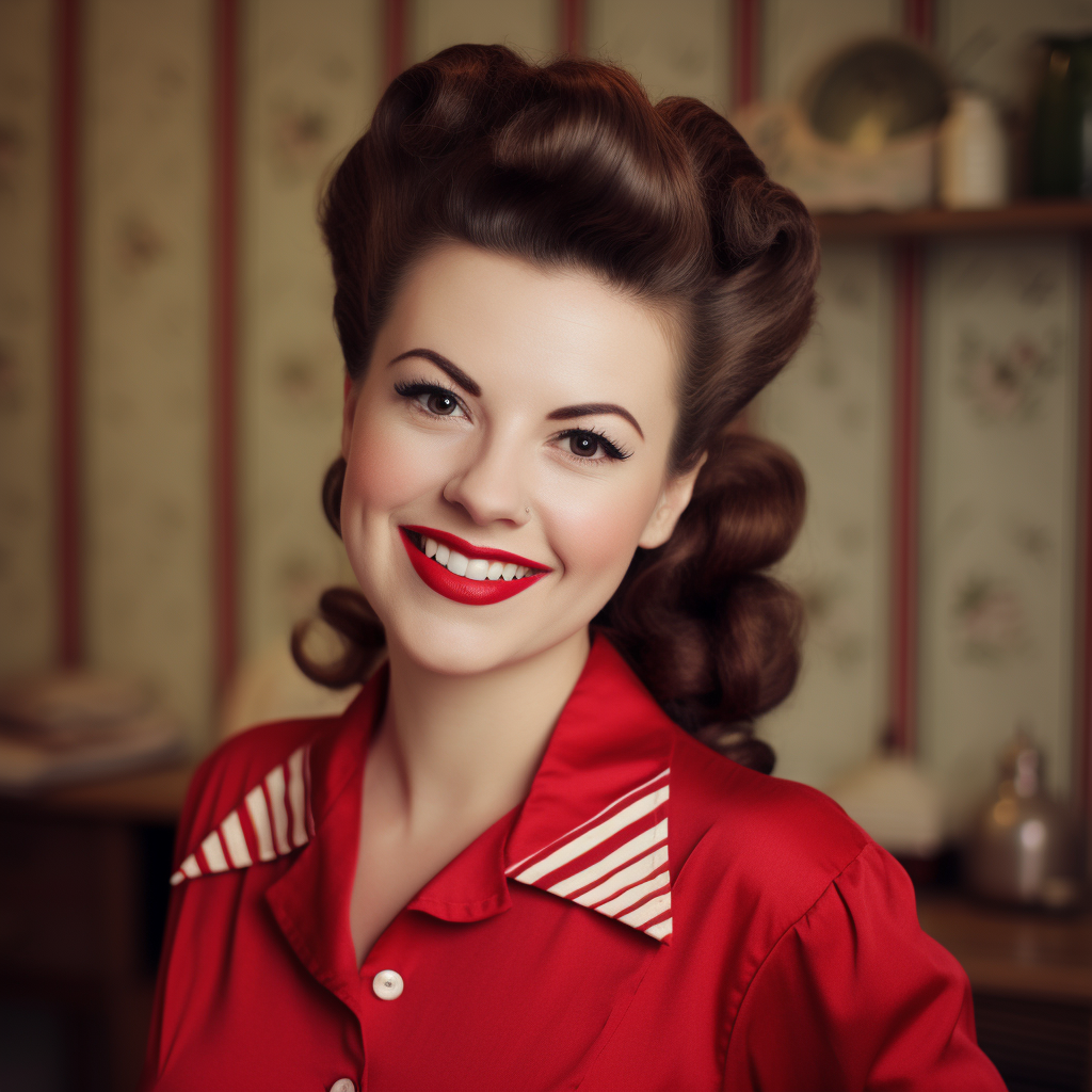 40s pin up hairstyles