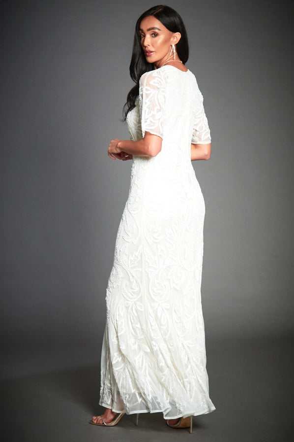 Lilly Off White Wedding Dress by Jywal London