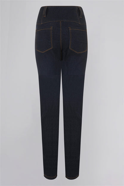 Rebel Kate Stretch Denim Jeans by Collectif
