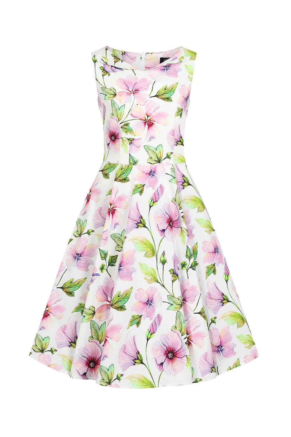 Girls Naomi Floral Swing Dress by Hearts and Roses