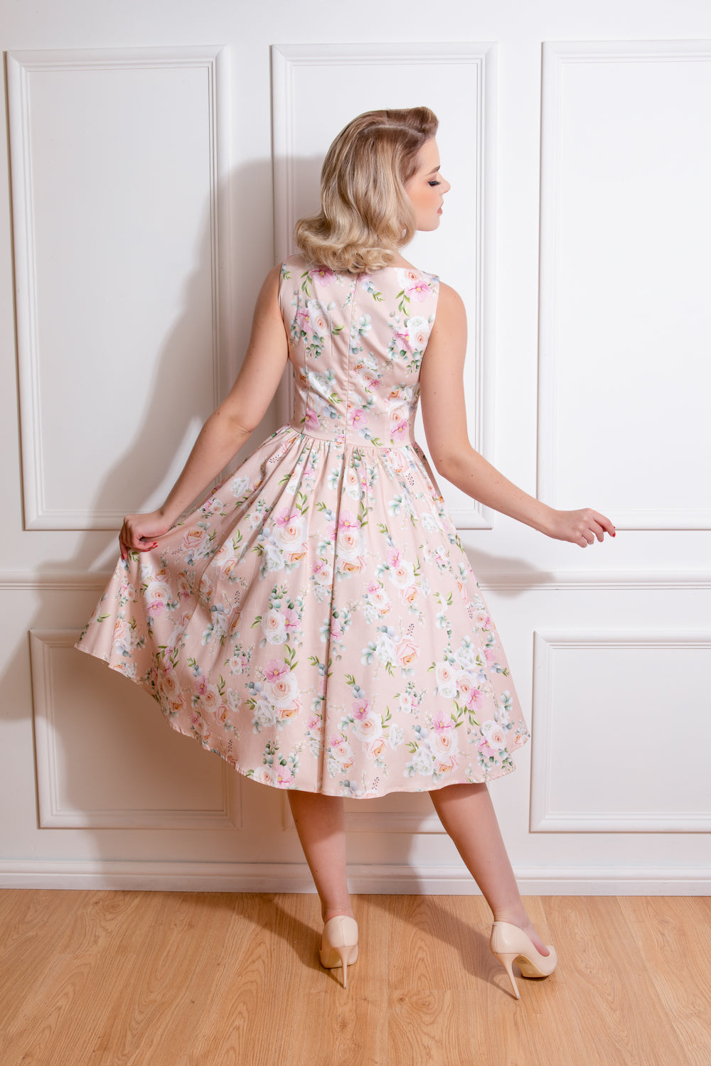 Pastel swing hot sale dress