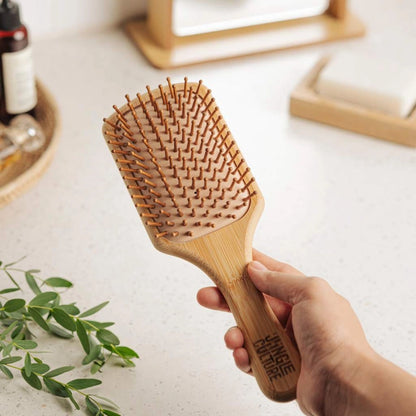 Sustainable Wooden Bamboo Hair Brush