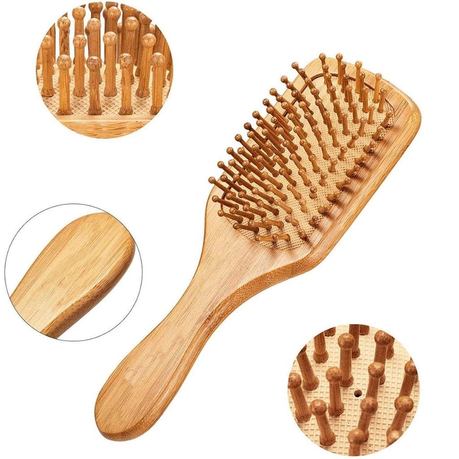 Sustainable Wooden Bamboo Hair Brush
