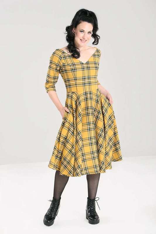 Wither 50s Dress by Hell Bunny