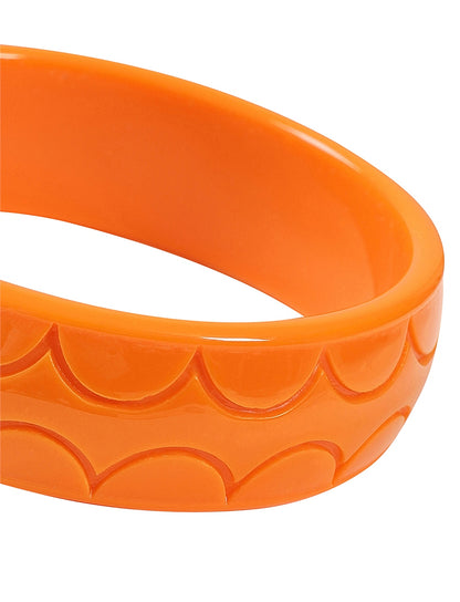 Martha Carved Bangle by Collectif