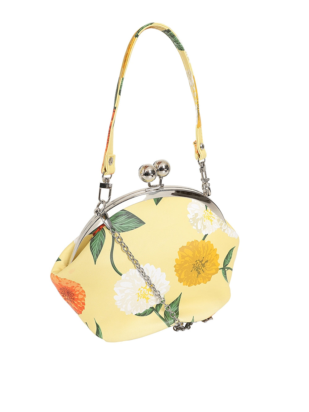 Elegant Sunny Floral Daytime Bag by Collectif
