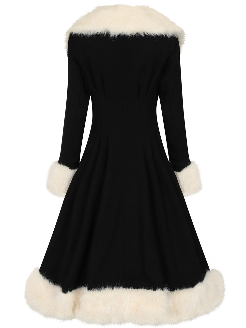 Pearl Coat in Black by Collectif