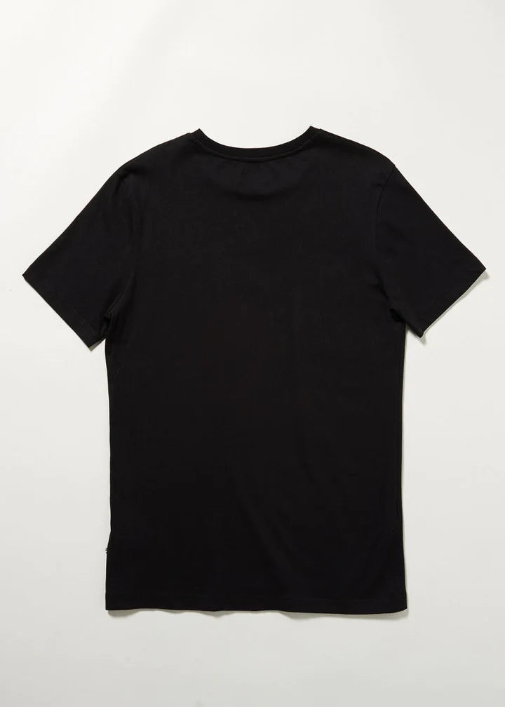 Plain Black Men's T-Shirt by Chet Rock