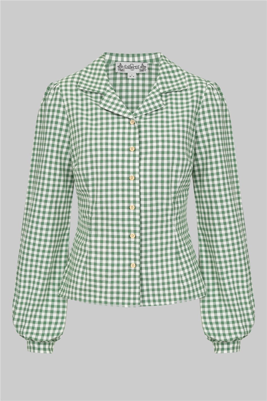 Jerry Green Gingham Blouse by Collectif
