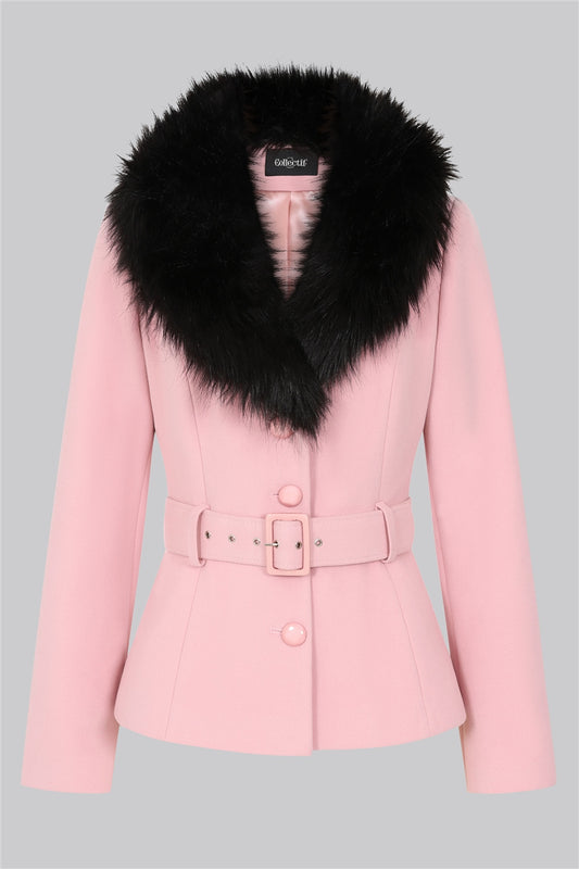 Molly Jacket in Pink by Collectif