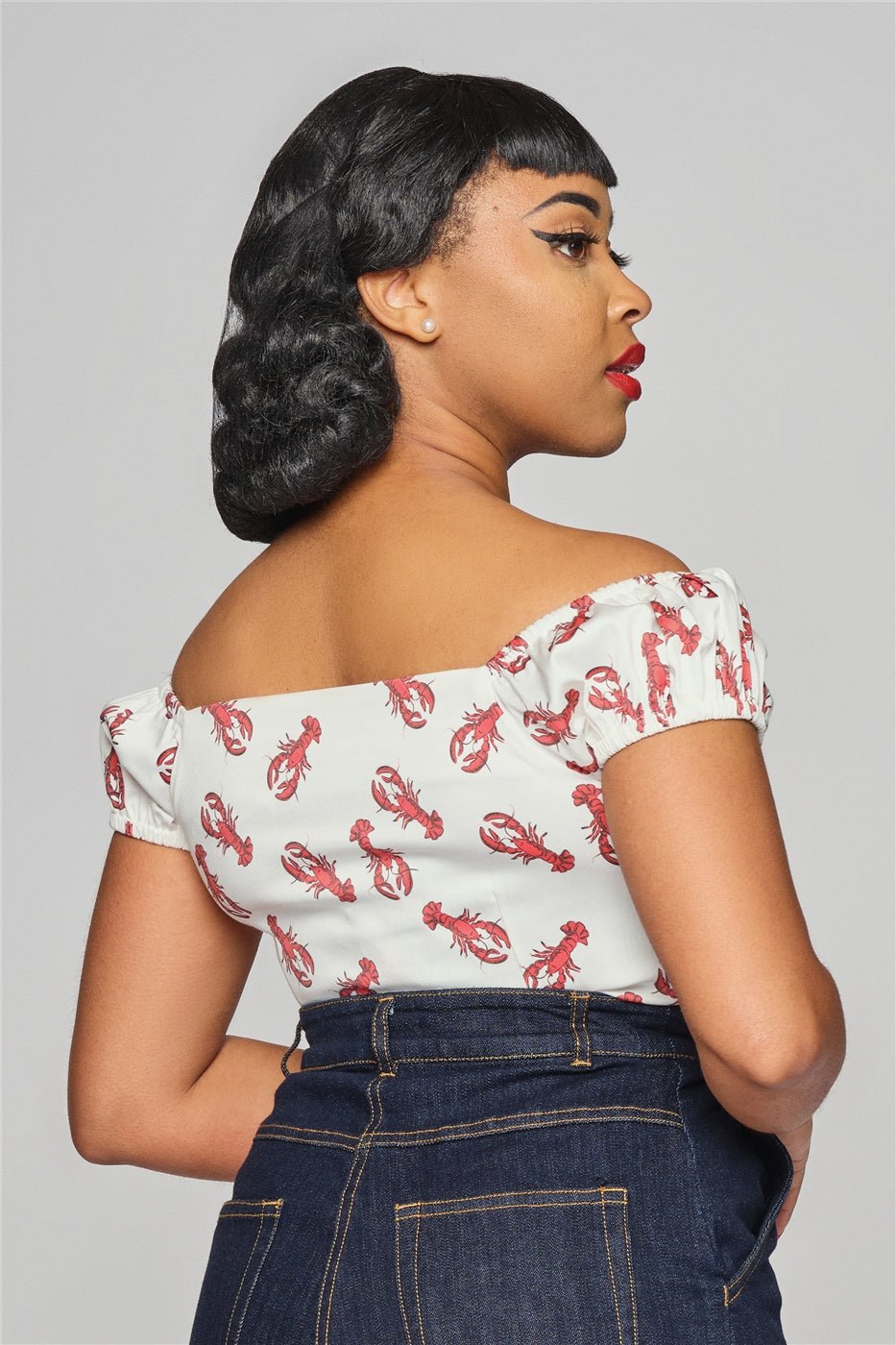 Dolores Rock Lobster Top by Collectif