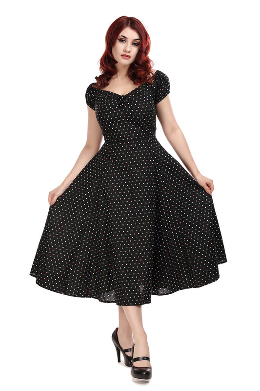 Dolores Mini Polka Dot Doll Dress by Collectif