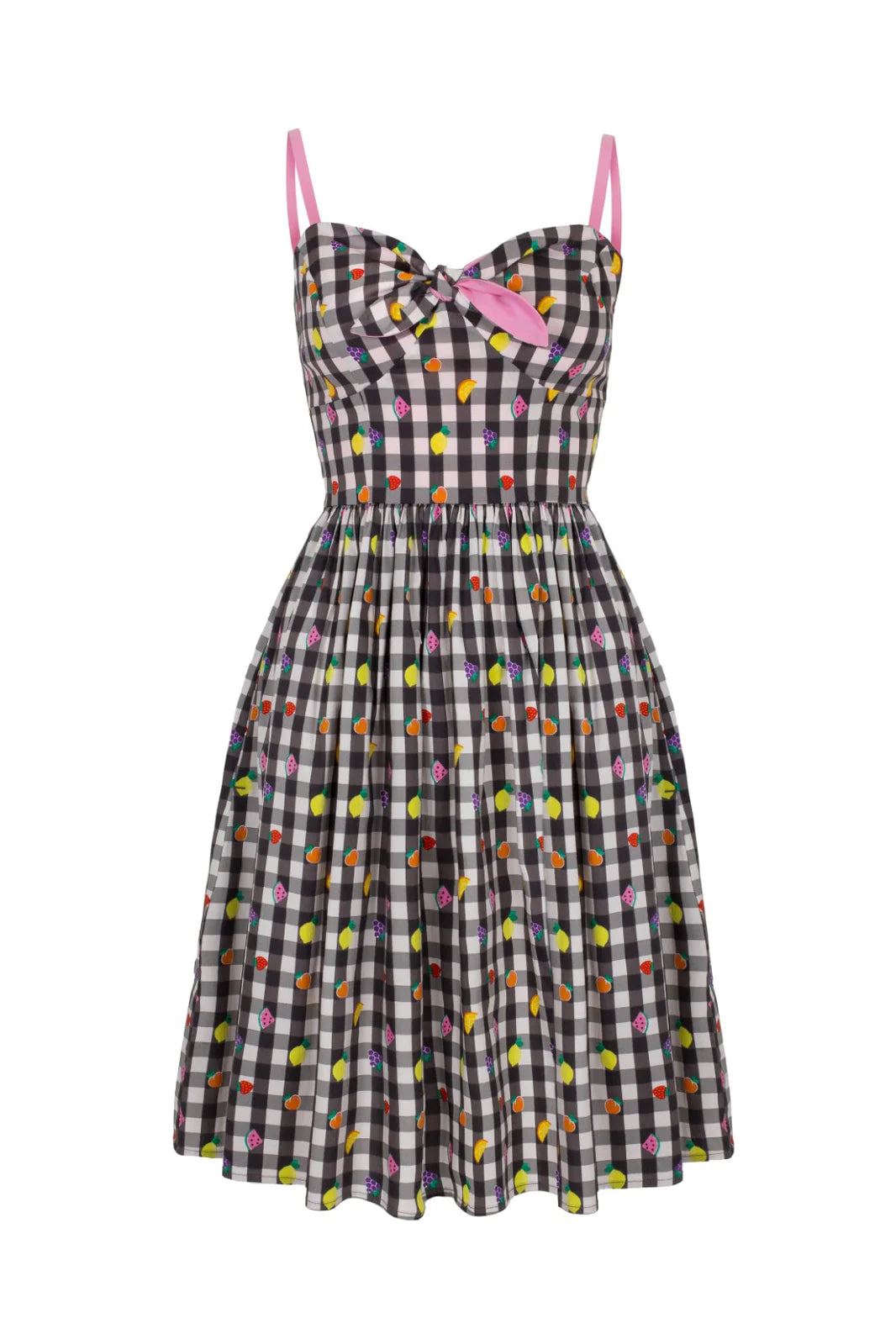 lou and grey gingham dress Clementine Dress in Powder Blue Gingham Louise New York