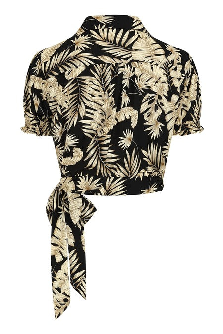 Yvette 40s Wrap Blouse by Banned Retro