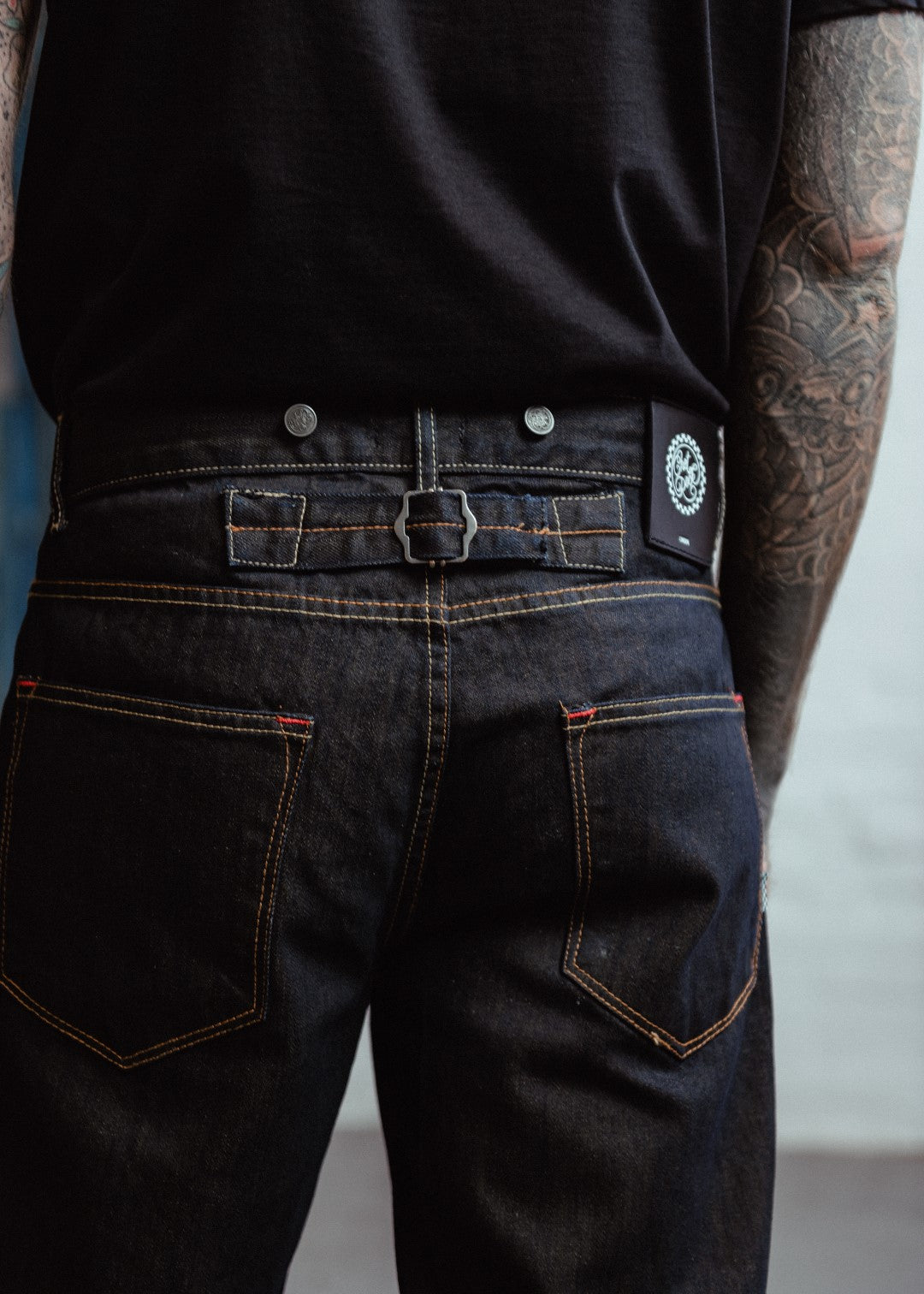 Loose Larry Jeans in Black or Navy by Chet Rock