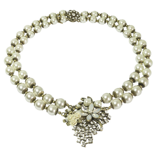 Miriam Haskell Pearl Necklace by Lovett & Co