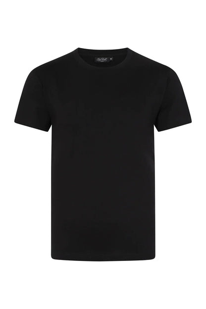 Plain Black Men's T-Shirt by Chet Rock