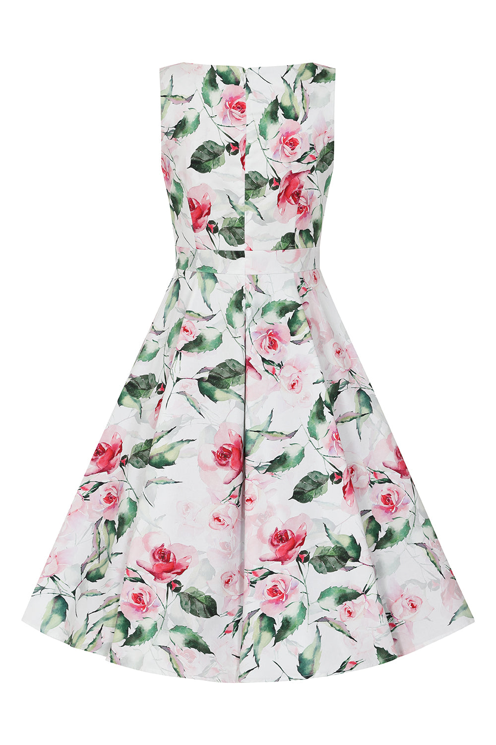 The back of the Summer Swing Dress by Hearts and Roses