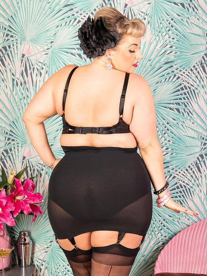 Trixie Firm Control Girdle in Black by What Katie Did