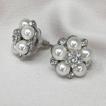 Audrey Hepburn Pearl Stud Earrings by Lovett & Co