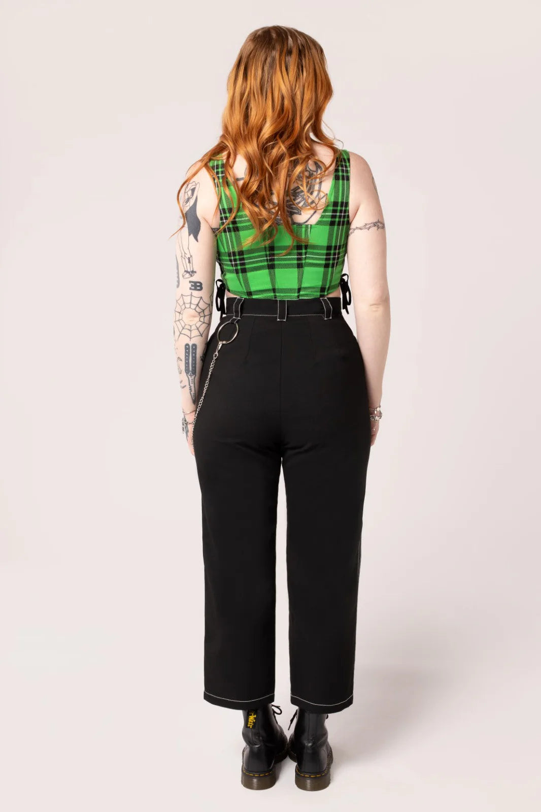 Obsidian Trousers by Hell Bunny