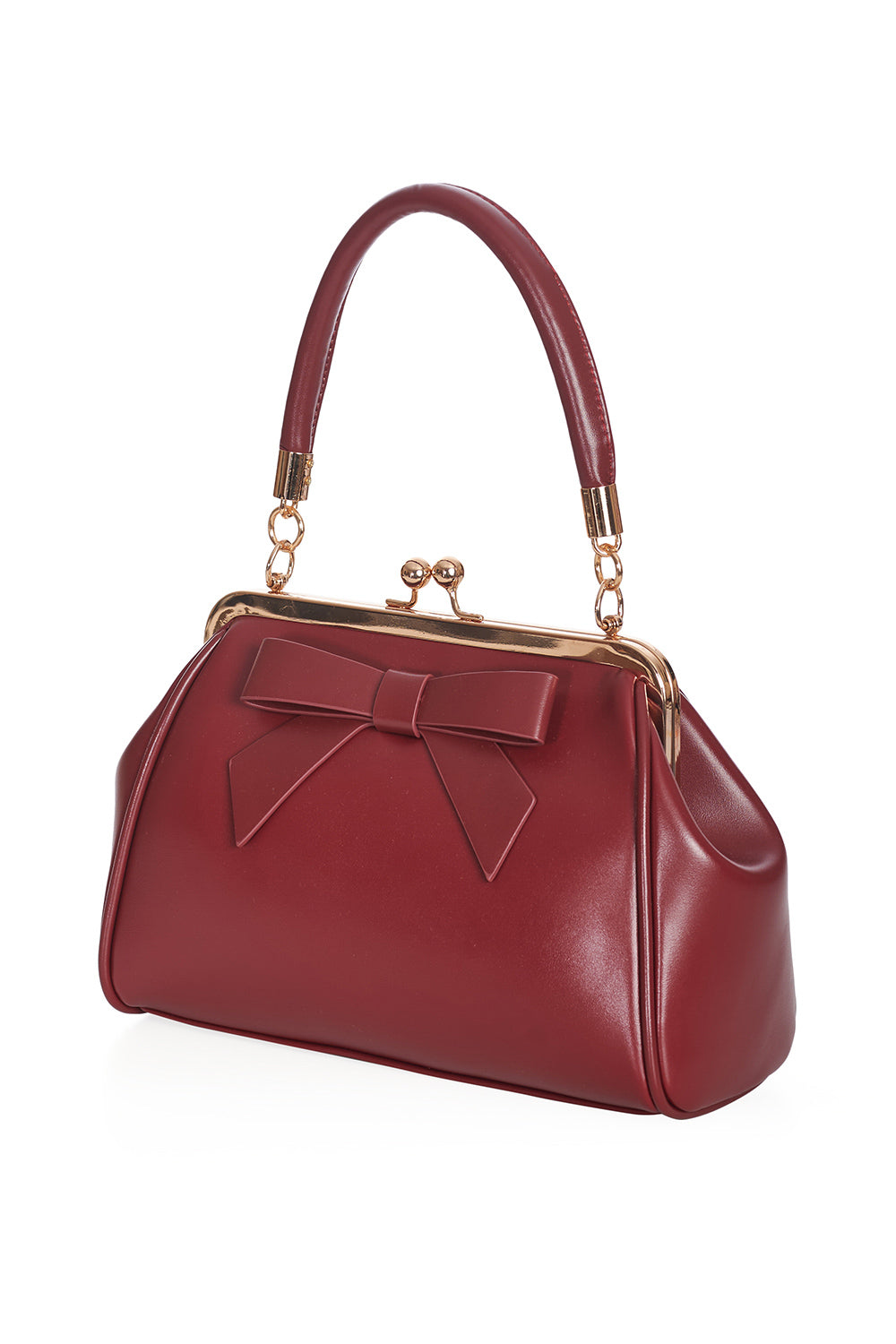 Daydream Handbag in Burgundy by Banned Retro